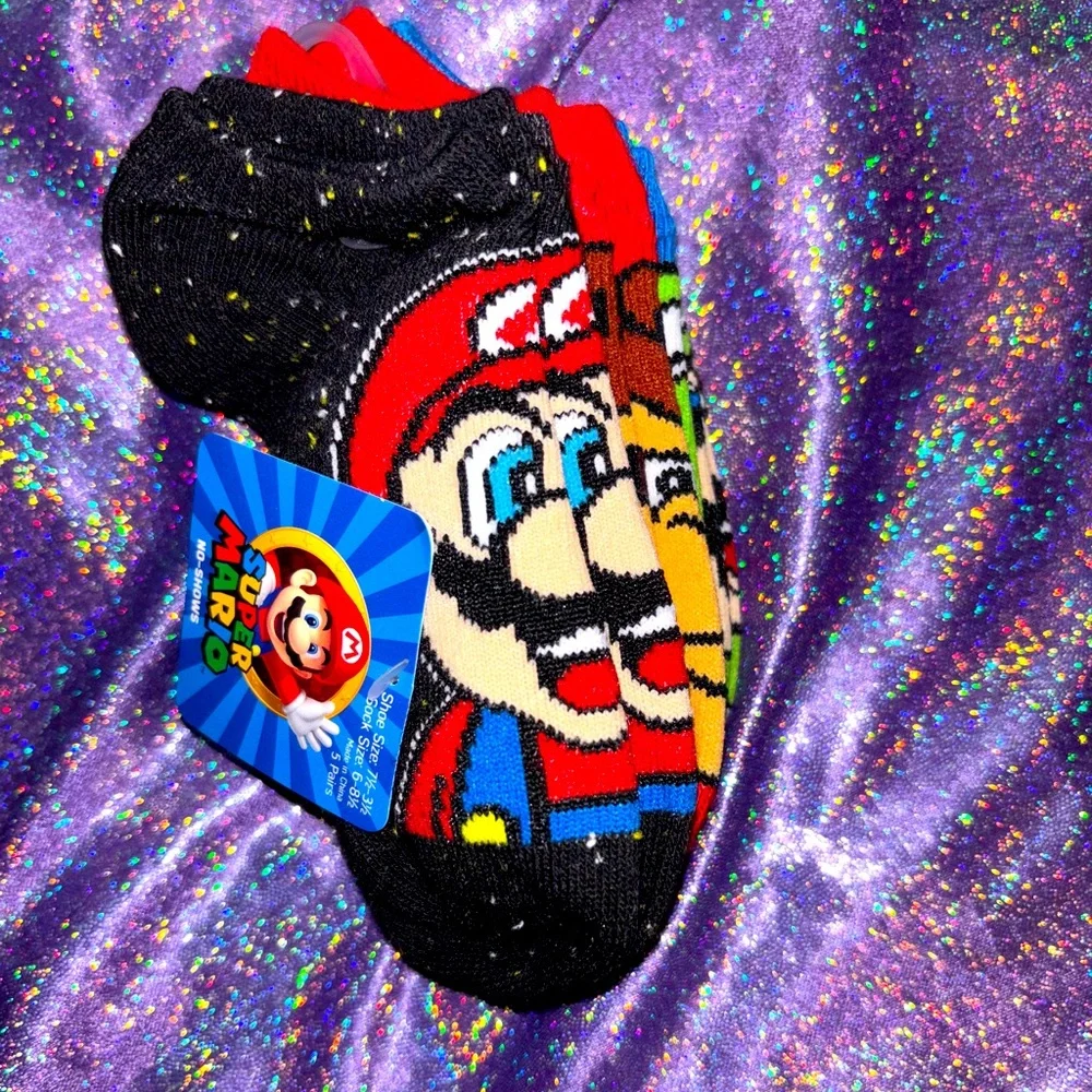 Boys Mario Socks